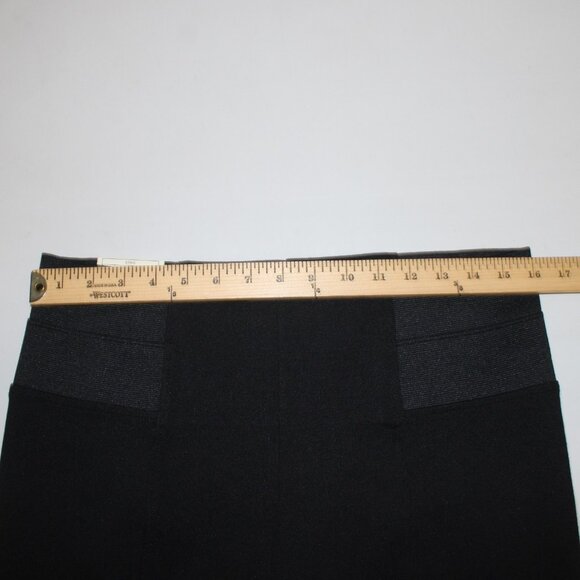 Simply Noelle Pant $40 Sz L XL x 31 Black Pull On Skinny Poly Spandex Pant - Picture 9 of 16